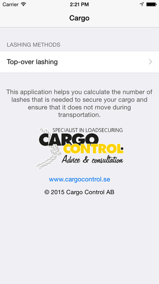 Cargo - Load securing