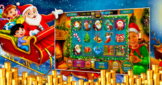 Christmas slots: Santa’s journey - Best New Slots Machine Game - Real Vegas casino from North Pole