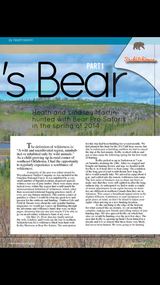 【免費旅遊App】Bear Hunting Magazine-APP點子