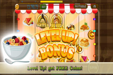 `` A 777 ´´ Amazing Food Cuisine Slot Machine - Spin a lotto and explore a restaurant of gambling screenshot 4