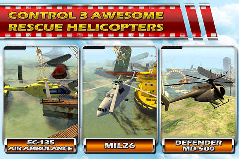 Helicopter 3D Parking Simulator Play and Test Fly Real Police, Rescue and Combat Heli screenshot 4