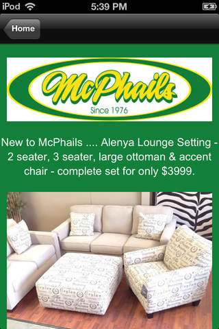 McPhails Furniture screenshot 3