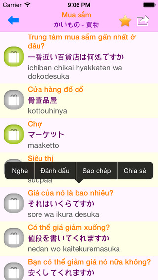 【免費書籍App】Giao tiếp tiếng Nhật-APP點子