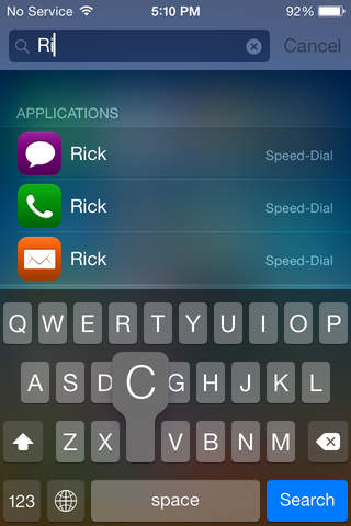 Speed-Dial screenshot 2