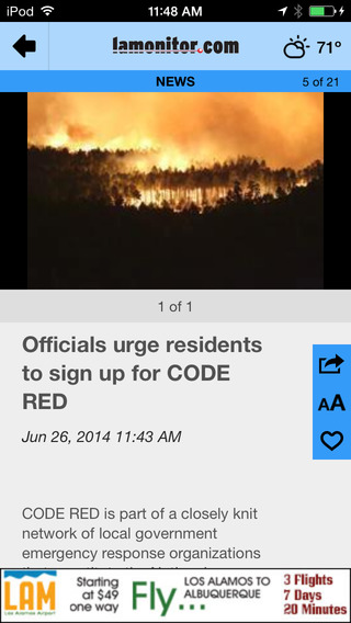 【免費新聞App】Los Alamos Monitor-APP點子