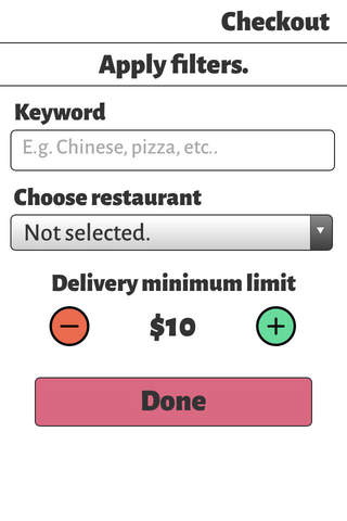 FoodMe - Swipe for food delivery screenshot 2