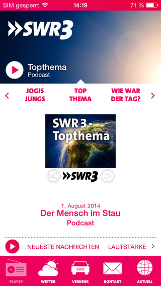 【免費新聞App】SWR3 Radio-APP點子