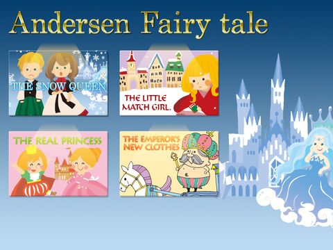免費下載教育APP|Andersen Fairy tale(The snow queen & The little match girl & The emperor's new clothes & The real princess) app開箱文|APP開箱王