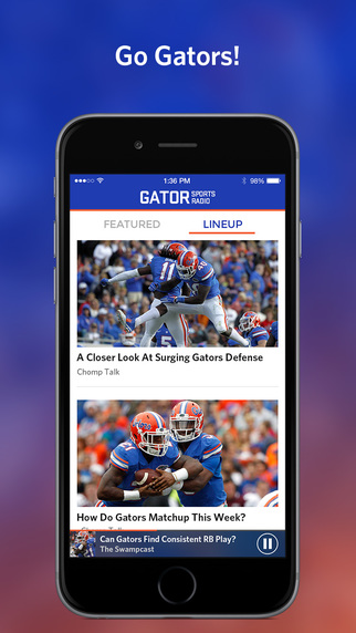 【免費運動App】Gator Sports Radio-APP點子