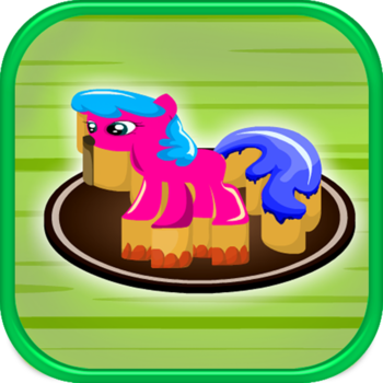 Cake Master Chef Pony Cake LOGO-APP點子