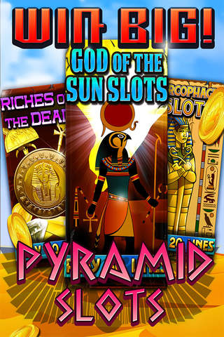 Slots - Pyramid's Way (Magic Journey of Gold Casino Dash) - FREE screenshot 2