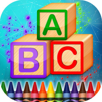 Coloring Book Alphabet LOGO-APP點子