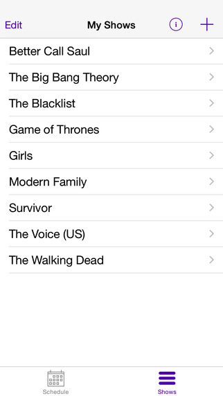 【免費生活App】My TV Show Tracker Plus-APP點子