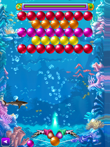 【免費遊戲App】Mermaid Pearl Shooter-APP點子