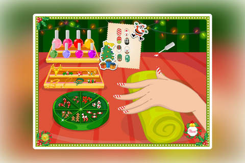 Pretty Christmas Manicure screenshot 3