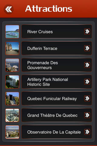 Quebec City Offline Travel Guide screenshot 3