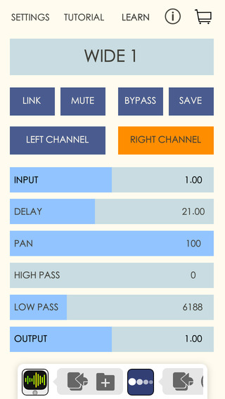 【免費音樂App】Stereo Designer Mini - Stereo Shaper and Mid/Side Processor-APP點子