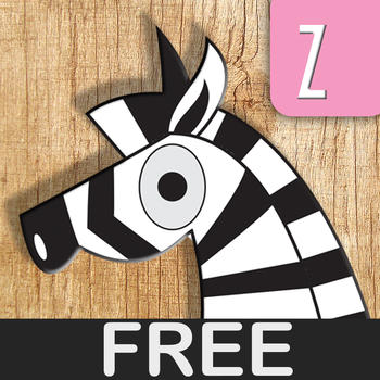 ABCD Animal Puzzle and Poems Free: Alphabet jigsaw book for girls & boys 教育 App LOGO-APP開箱王