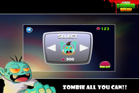 Super Zombie Runner PRO - Action Game of War Attack screenshot 2