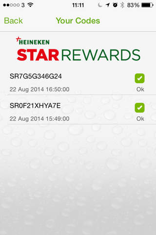 Heineken Star Rewards screenshot 3