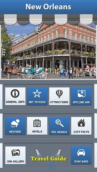 免費下載交通運輸APP|New Orleans Offline Map City Guide app開箱文|APP開箱王