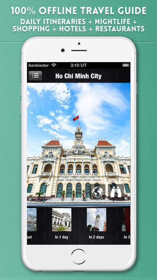 Ho Chi Minh City Travel Guide with Offline City Street Maps