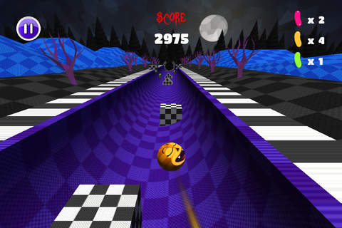 Roller Pumpkin (Halloween version) screenshot 4