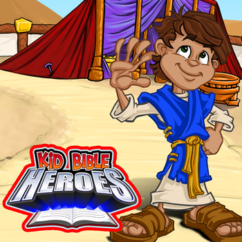 Kid Bible Heroes: I Heard God LOGO-APP點子