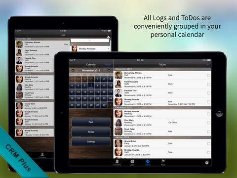 CRM Plus – Contacts Journal, Professional and Personal Business Organizer screenshot 4
