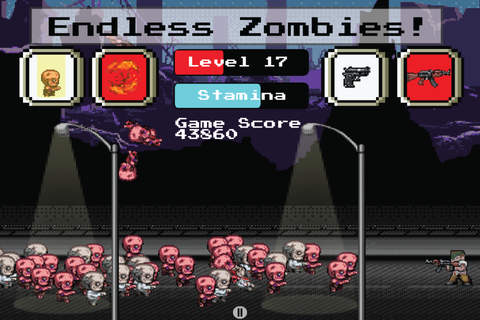 Zombie Rush Infinite: Tap Lite screenshot 3