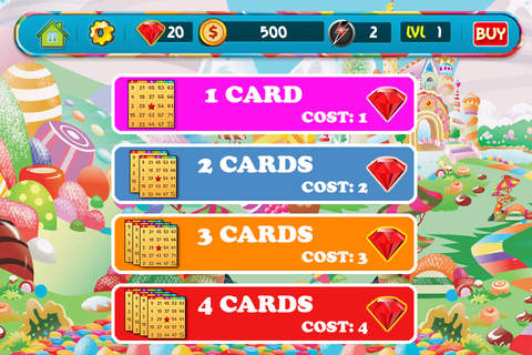 A Awesomely Sweet Candy World Bingo screenshot 3