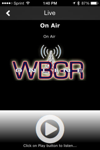 WBGR Radio screenshot 2