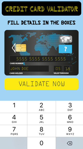 Credit Card Validator 2