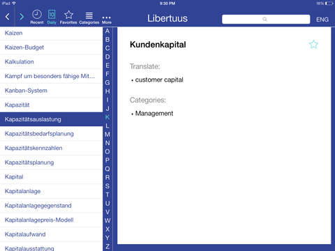 【免費商業App】Libertuus Business Dictionary – English-German dictionary of Finance and Economic Terms. Libertuus  Business Dictionary – Englisch-Deutsch Wörterbuch für Begriffe aus den Bereichen Finanzen und  Volkswirtschaftslehre-APP點子