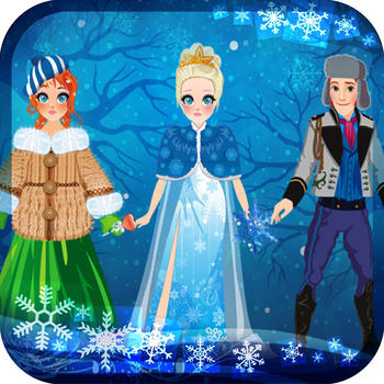 My Own Virtual World Snow Land Princess Dress Up Story Book - Free App LOGO-APP點子