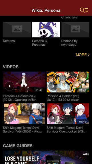 【免費書籍App】Wikia: Persona Fan App-APP點子