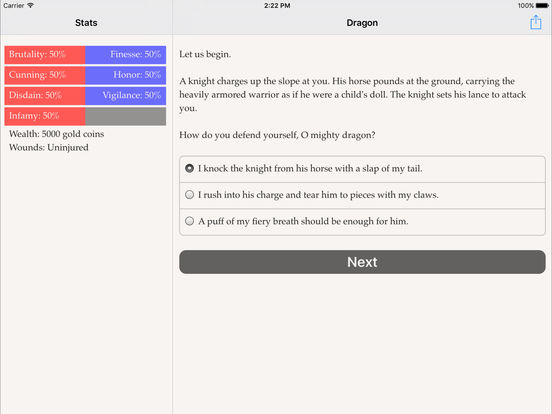 Choice of the Dragon для iPad
