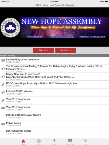 【免費生活App】RCCG New Hope Assembly Chicago-APP點子