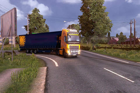 Truck Sim: Extreme Euro Lorry Driver Simulator screenshot 4