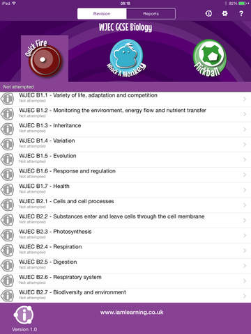 【免費教育App】I Am Learning: GCSE WJEC Biology-APP點子