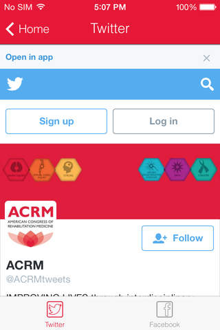 ACRM 92nd Annual Conference screenshot 3