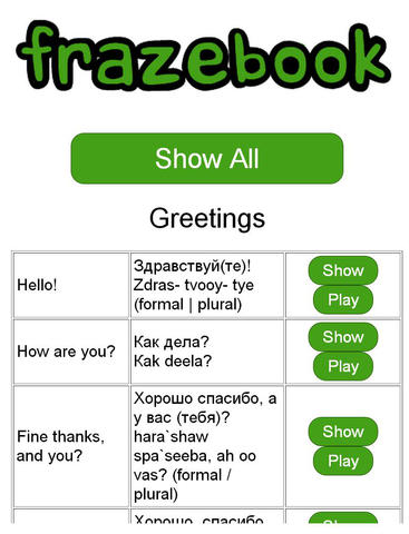 【免費教育App】Learn Russian with Frazebook-APP點子