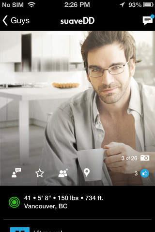 GuySpy - Gay dating & same sex location based text, voice & video chat screenshot 3