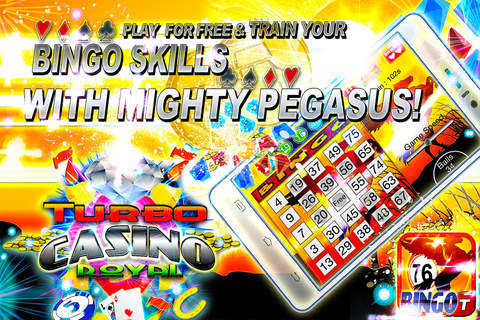 Golden Pegasus Bingo Clans - Free Casino Shine Ball Edition screenshot 3