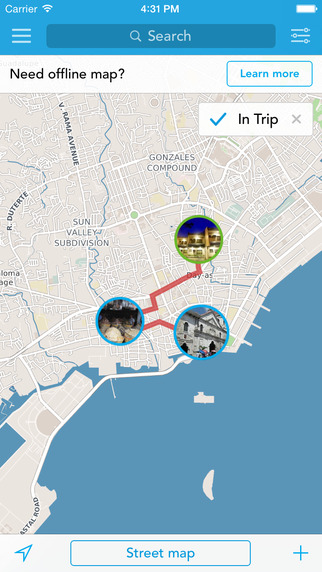 Cebu Island Offline Map Guide by Tripomatic