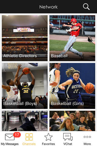 Section 3 Athletics Directory screenshot 2