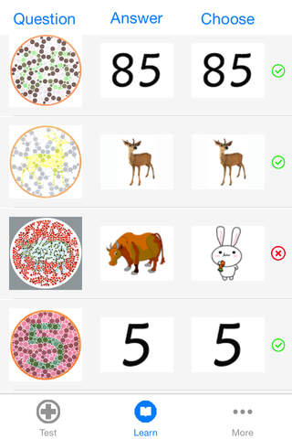 Color Blind Test For Kid - Test And Learn screenshot 2