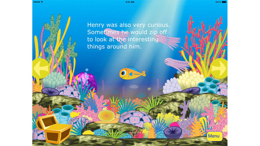 【免費書籍App】Henry The Little Fish – An interactive children’s story book app-APP點子