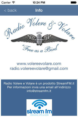 Radio Volere e Volare screenshot 2