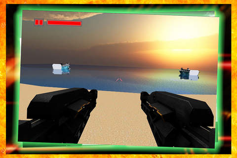 The Beach Battle: Modern Commando in Frontline Warfare for Naval army Defense screenshot 4